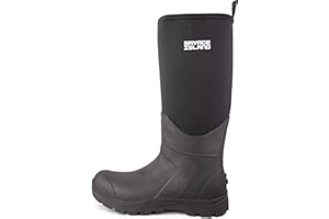 Savage Island Skye Tall Neoprene Lined All-Weather Wellington Boots - Waterproof Wellies