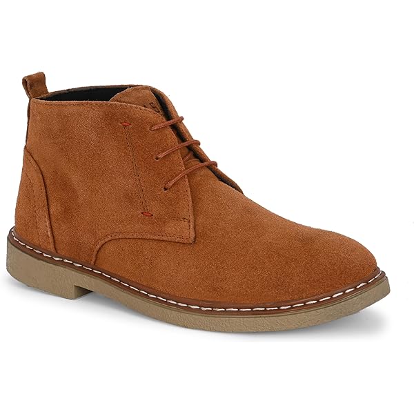 Mens Boots Ajio Tie Up Brown Boots Buy Layasa Men Mid-Top Solid