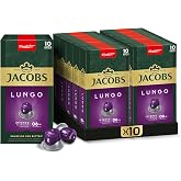 Jacobs Kaps&uuml;l Kahve Lungo 8 Intense x 10 Paket