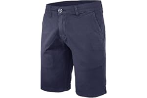 VEQUÈ Pantaloncino Corto Uomo Bermuda Chino con Tasche Cotone Elasticizzato Shorts Casual Elegante