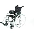 Days Whirl Self Propelled Wheelchairs, Designed to Be a Simple Yet Versatile, Ensures Great Manoeuvrability, Durable, 41cm (16")