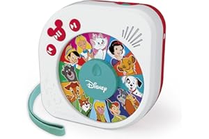 Clementoni - 17674 - C'era Una Volta - I Classici Disney Storyteller - Racconta Storie Educativo Elettronico Disney per Bambini 3 Anni, Storytelling in Italiano