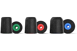 COMPLY 3 x mieszane czarne słuchawki douszne serii P