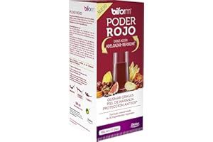 Dielisa - Biform Poder Rojo, Complemento Alimenticio a Base de Concentrado de Extractos de Frutas, Verduras y Plantas, Doble Acción, Control del Peso y las Grasas - 500 ml