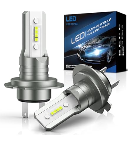 SHINYY Ampoules H1 LED 22000LM, [2025 Améliorer] 6500K Blanc LED H1 Phare Pour Voiture H1 LED