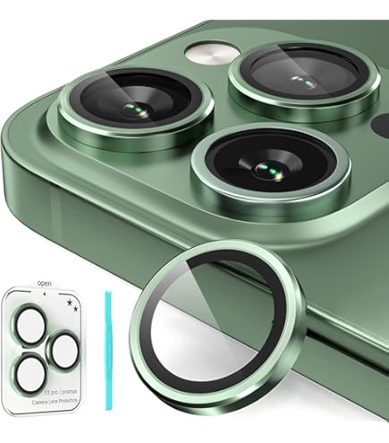 Pellicola Protettiva Per Fotocamera IPhone 13 Pro/Pro Max - Vetro Temperato 9H Con Effetto Diamantato