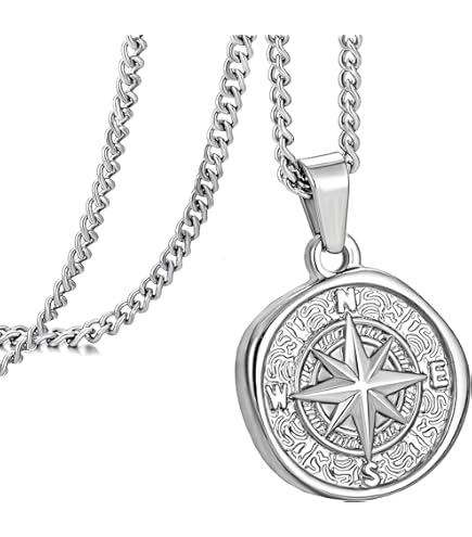 Deutsche Adler Kette Herren - Edelstahl Halskette Mit Wappen Anhänger