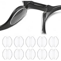 10 Paar 1mm Silikon Nasenpads Antirutsch Brillenpads Adhesive Nasenpads