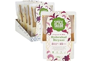 The Spice Tailor, Biryani Kits, Hyderabad Biryani in 15 Minutes with 3 Simple Steps, 360 g Packet (Pack of 5)