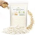 TRINIDa Soy Wax for Candle Making, 1KG SoyPRO Candle Wax Flakes, 100% Soy Wax Supplies of Candle Making for Adults and Beginners, Premium Pure Natural