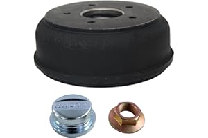 trailer parts4u Tamburo del freno 200 x 50 LK 112 x 5 ghisa 26979 per Knott 20-2425/1 con cuscinetto compatto