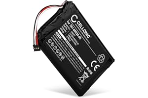 CELLONIC, Batterie GPS Compatible avec Garmin Edge 810, Edge 800, Edge Touring Plus (1000mAh, 3.7V) Batterie de Remplacement 361-00035-00,361-00035-02
