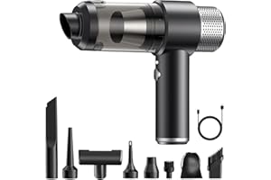 Bemkia Aspirador Portátil sin Cables para Hogar y Coche（Verde Menta）