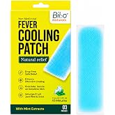 Bibo Fever Cooling Patch with Mint Extracts, Up to 8 Hours Cooling, Pack of 3 Patches