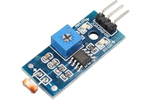 HALJIA Digital Light Intensity Sensor Module Photo Resistor Photoresistor Compatible with Arduino UNO
