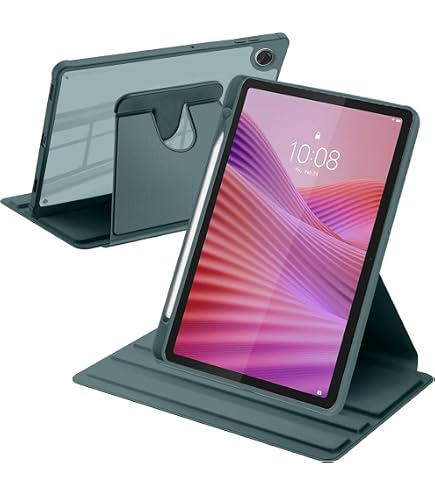 Custodia girevole a 360° per Apple iPad 10.2 7a e 8a generazione iPad Pro 10.5 iPad Air 3 (arancione