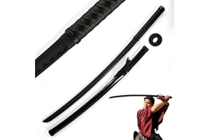 ‎YOUR LIVING ART Wooden Bokken Shinai, Katana Wakizashi Tanto, Kendo Sword Weapon Accessories Made of Wood, Kendo Sword Fight Training, Samurai Sword, Role Play Cosplay Iaido Bokken