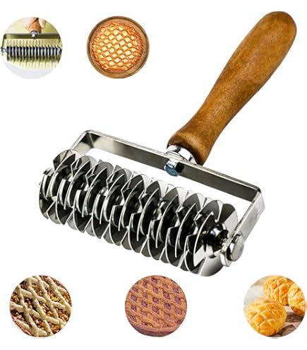 Set Rullo Pasta WESTMARK - Rullo A Griglia E Rullo Forato Per Torte E Pizza, Bianco/Rosso - Foto 2