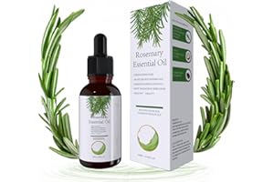 ZYNXEL Aceite de Romero Para el Cabello, Natural Rosemary Oil Hair Growth, Rosemary Oil Para Mujeres y Hombres, Nutre el Cuero Cabelludo (60ML)