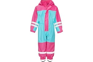 Playshoes Traje Impermeable Con Forro Polar Chaqueta impermeable Unisex niños (Pack de 1)