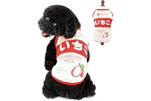 PAIDEFUL Camisas para perros pequeños y medianos y gatos para niños y niñas, chaleco de algodón suave, sin sea, tirantes transpirables para cachorros, chihuahua yorkie, ropa para mascotas de verano