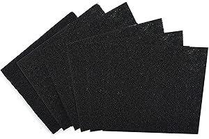 Filtro a Carbone Attivo per Lettiera per Gatti,Filtro Deodorante Sostitutivo per Lettiera,per Cucina e Servizi Igienici,Adatto alla Maggior Parte delle Ciotole per Gatti 6 Pezzi Tokaneit