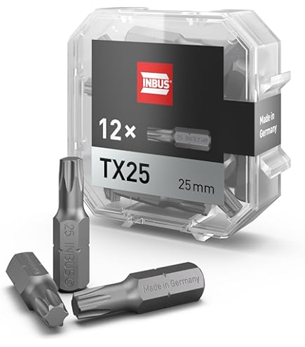 GEINXURN 30x T20 Schrauberbits - Schlagfest 25mm Mit Bit-Halter