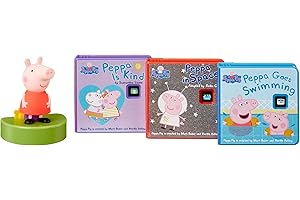 little tikes The Peppa Pig Friendship Collection for The Story Dream Machine Includes 3 Stories and 1 Character That adds Light Effects in nightlight Mode