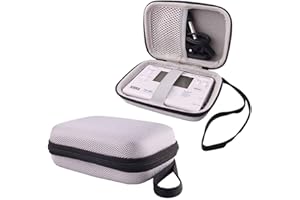 WERJIA Hartschalen-Reiseetui für Korg TM60BK/TM-50 Tuner Metronom, KLIQ MetroPitch - Metronom Tuner (grau)