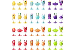 AMFUN 36 sztuk zabawek z potworami, zabawki do skakania dla dzieci, zestaw 6 różnych zabawek Jump Pop Up Monster Toys, zabawki, psotniaki potwór
