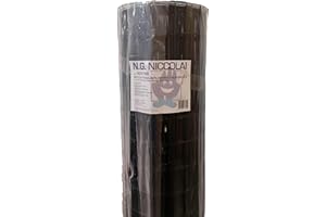 N.G. NICCOLAI NG NICCOLAI - ROTOLO RETE ELETTROSALDATA METALLICA ZINCATA E PLASTIFICATA VERDE PER RECINZIONE - VARIE ALTEZZE LUNGHEZZA 25 METRI (H. 180 cm.)