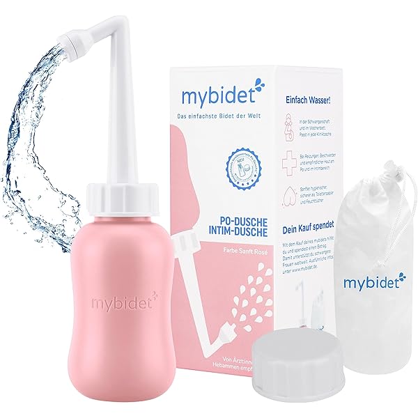 BIDETLITY Doccia Intima 2.0 Portatile - Senza BPA, Sostituto Salviette Umide, Con Borsa - Foto 9