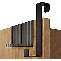 Relaxdays Set 2 Ganci Porta Appendiabiti Pieghevoli - Bianco Con Finitura Legno - Foto 7