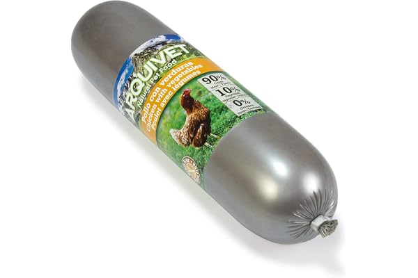 Arquivet Saucisses Poulet aux légumes - Nourriture pour Chiens - 500 g