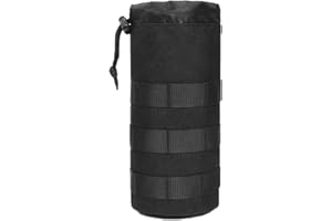 TRIWONDER Poche Bouteille Molle Poche de Cruche à Eau Militaire Pochette Porte Gourde Tactique Poches de Sac à Dos pour Camping Randonnée