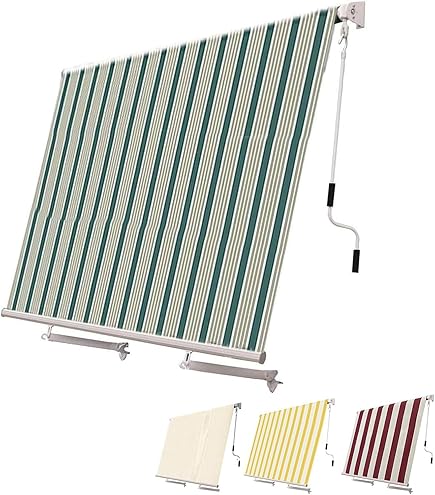 Tenda A Barra Quadra Garden Friend 200x300 Cm – Verde, Per Esterni, Terrazzo, Giardino