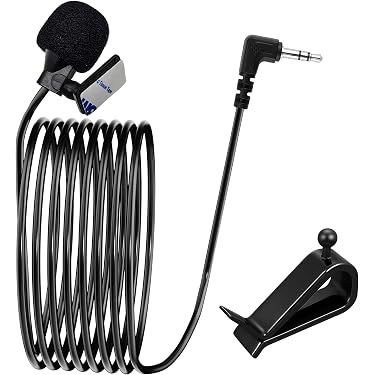 Garosa Microphone Système émetteur-récepteur sans fil de microphone à