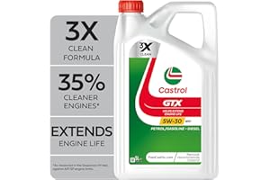 Castrol GTX 5W-30 RN17 Engine Oil 5L