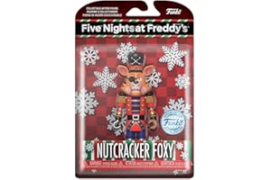 Funko Figure: Five Nights at Freddy's (FNAF) - Foxy Nutcracker - przedmiot kolekcjonerski - pomysł na prezent - oficjalne towary - dla chłopców, dziewcząt, dzieci i dorosłych - fanów gier wideo
