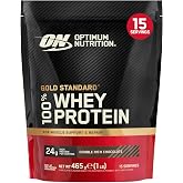 Optimum Nutrition 100% Whey Gs Chocolate Bag, 465 Gr