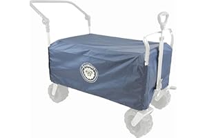 Lemmy Housse de pluie LMYRCB001 (bleu) pour de nombreux modèles de chariots par exemple LMY100, Fuxtec CT700