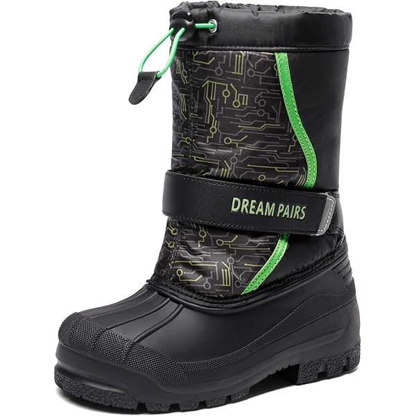 Mikk-Line Thermolaarzen Winterlaarzen Kind - Gevoerde Waterdichte Rubberlaarzen Ultra Warm