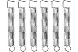 Unxuey 6 szt. Gitara elektryczna Tremolo Bridge Tension Springs Tremolo Bridge System do Fender ST Stratocaster