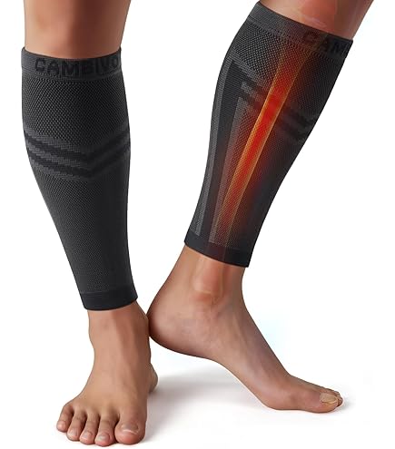 COMPRESSPORT Manicotti Compressione Mollet R2 3.0 - Nero Taglia 34-38 - Foto 5