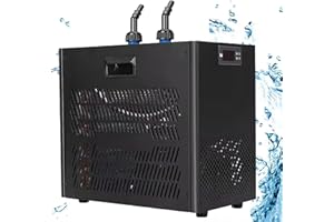 guoyjmm Acquario Refrigeratore d'Acqua Dispositivo di Raffreddamento 160L 300L Serbatoio Marino Macchina di Raffreddamento Ad Acqua Adatto Acquario Piante Acquatiche,160L