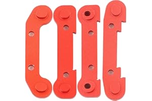 Keenso Juego de Brazo oscilante, Brazo oscilante de Aluminio, Brazo oscilante Reforzado para Coche RC, Juego Fijo, Piezas de Repuesto para Coche RC para Wltoys 144001 1/14