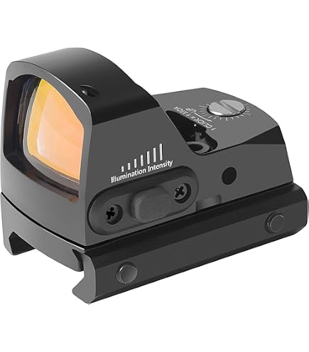 Viseur Point Rouge HD1079 Pro 2MOA - Pour Fusil, Pistolet - 7 Réglages Luminosité - Résistant 800G