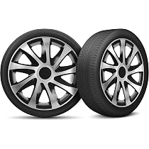 Miglioramento Estetico Auto Moltico Copricerchi - Set Copricerchi Universale 4 Pezzi - Adatto A Tutti I Cerchi In Acciaio - Copri Cerchioni - Anello Di Sicurezza Regolabile - Rosa - 15 Pollici Copri Cerchioni Regolabili - 5