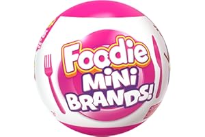 ZURU - 5 Surprise - Mini Brands - Foodie S1 - Collectible Miniatures - 77262GQ2