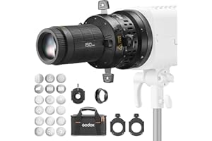 GODOX BP-SE - Projecteur LED Bowens Mount Snoot Spotlight GOBO (BP-SE150)